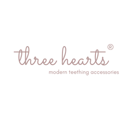 Three Hearts Modern Teething