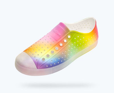 Native Shoes Jefferson Print Rainbow Blur