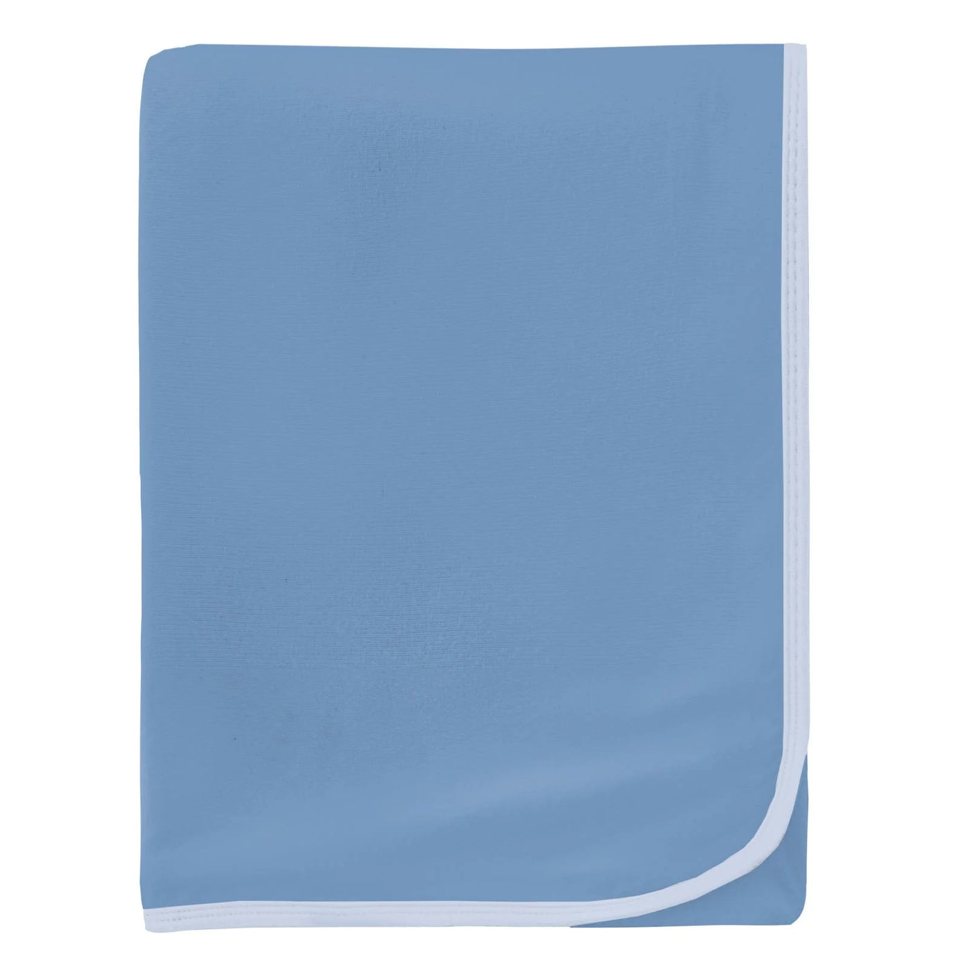 Swaddling Blanket in Dream Blue with Dew