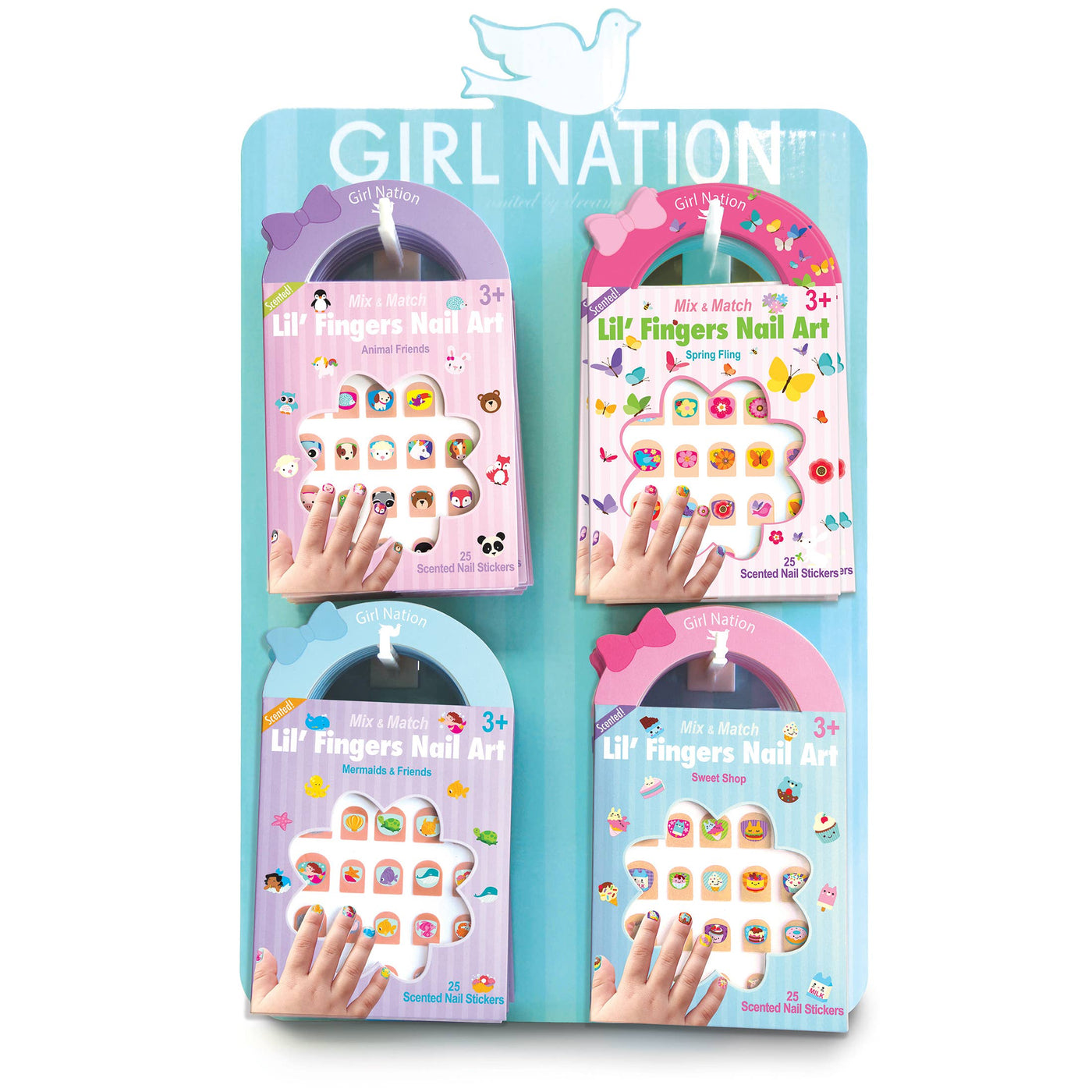 Lil' Fingers Nail Art - Girl Nation