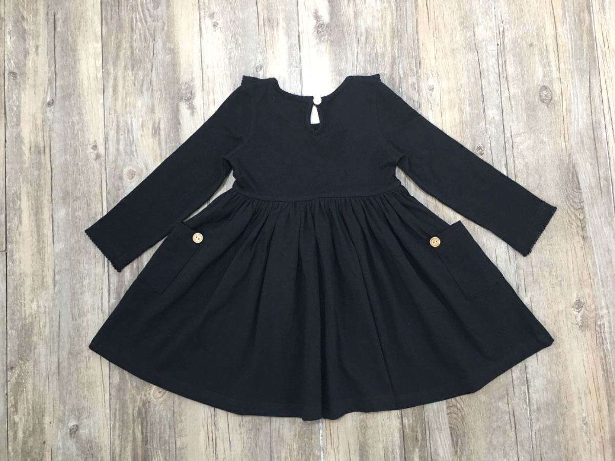 Bella Pocket Dress - Black