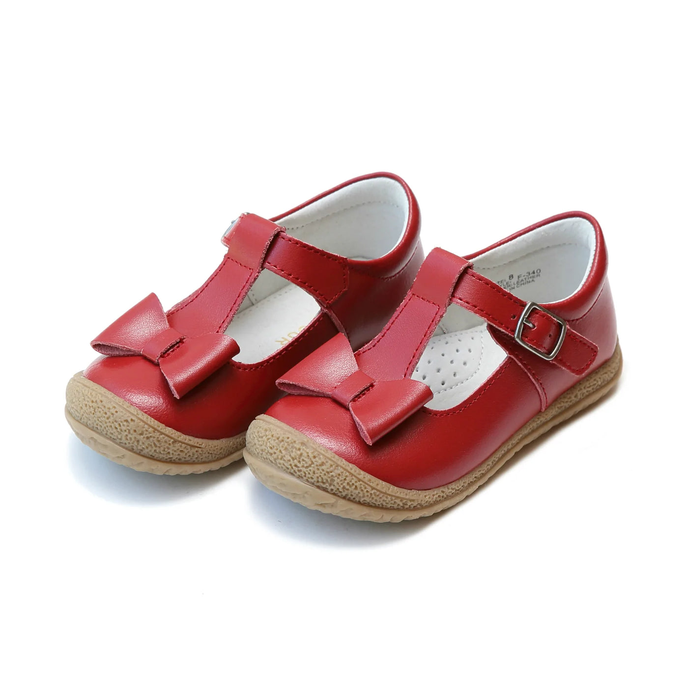 Red Emma Bow T-Strap Mary Jane