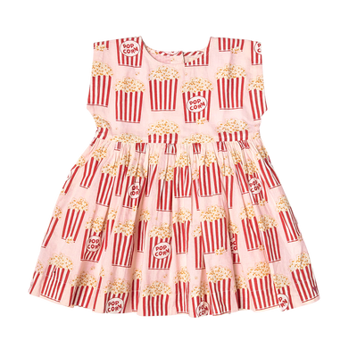 Girls Adaline Dress - Popcorn