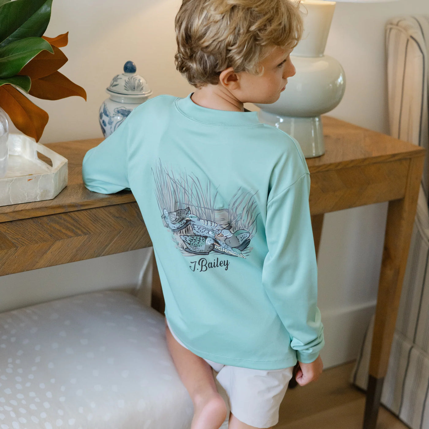 LS Performance Logo Tee - Decoy on Green