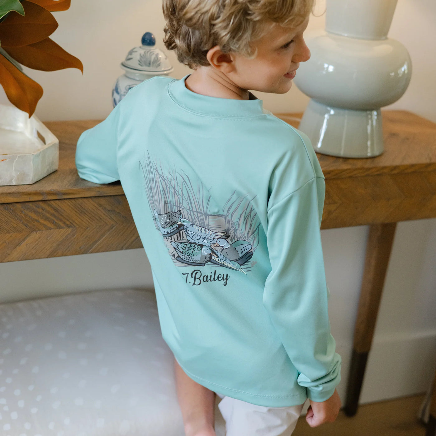 LS Performance Logo Tee - Decoy on Green