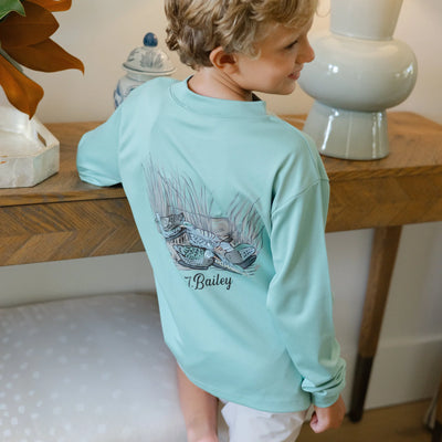 LS Performance Logo Tee - Decoy on Green