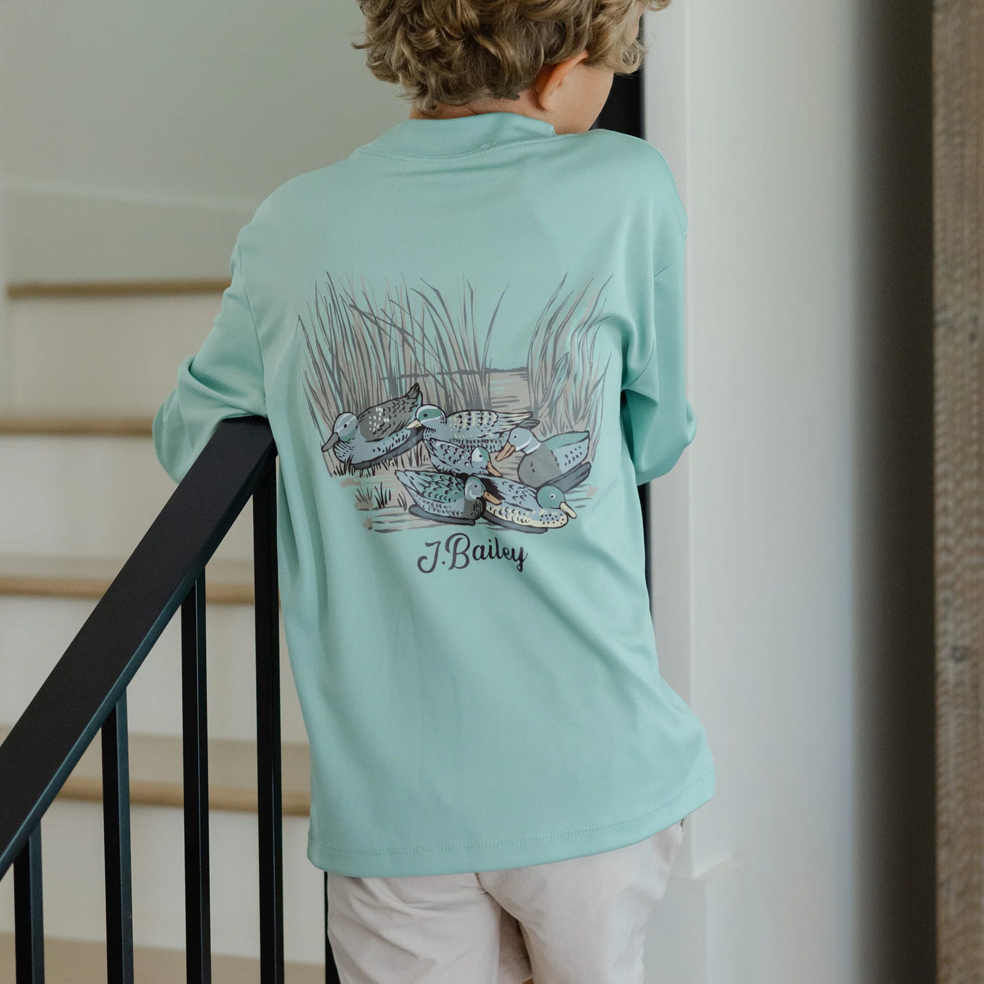 LS Performance Logo Tee - Decoy on Green