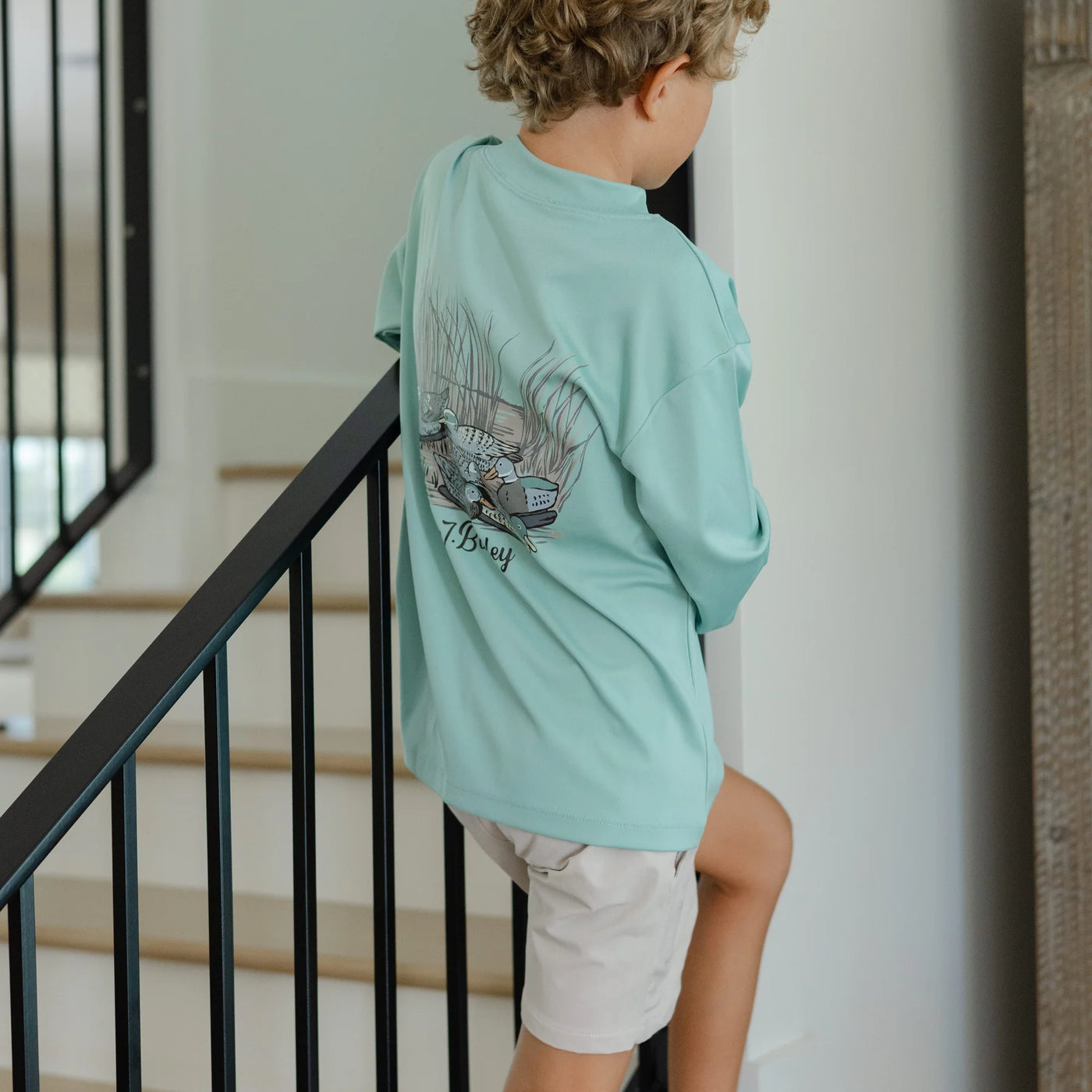 LS Performance Logo Tee - Decoy on Green