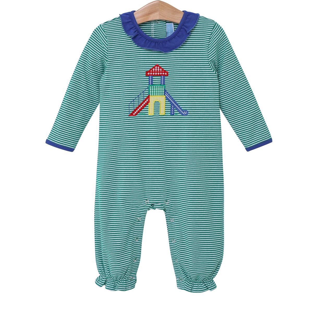 Playground Applique Ruffle Romper