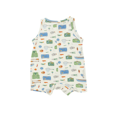 ANGEL DEAR FISHING TOOLS SHORTIE ROMPER