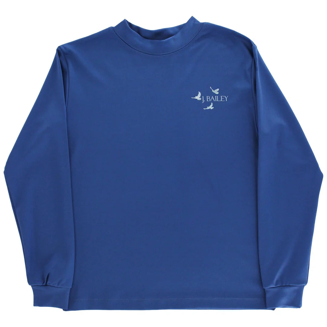 LS Performance Logo Tee - Camo Dog on Denim