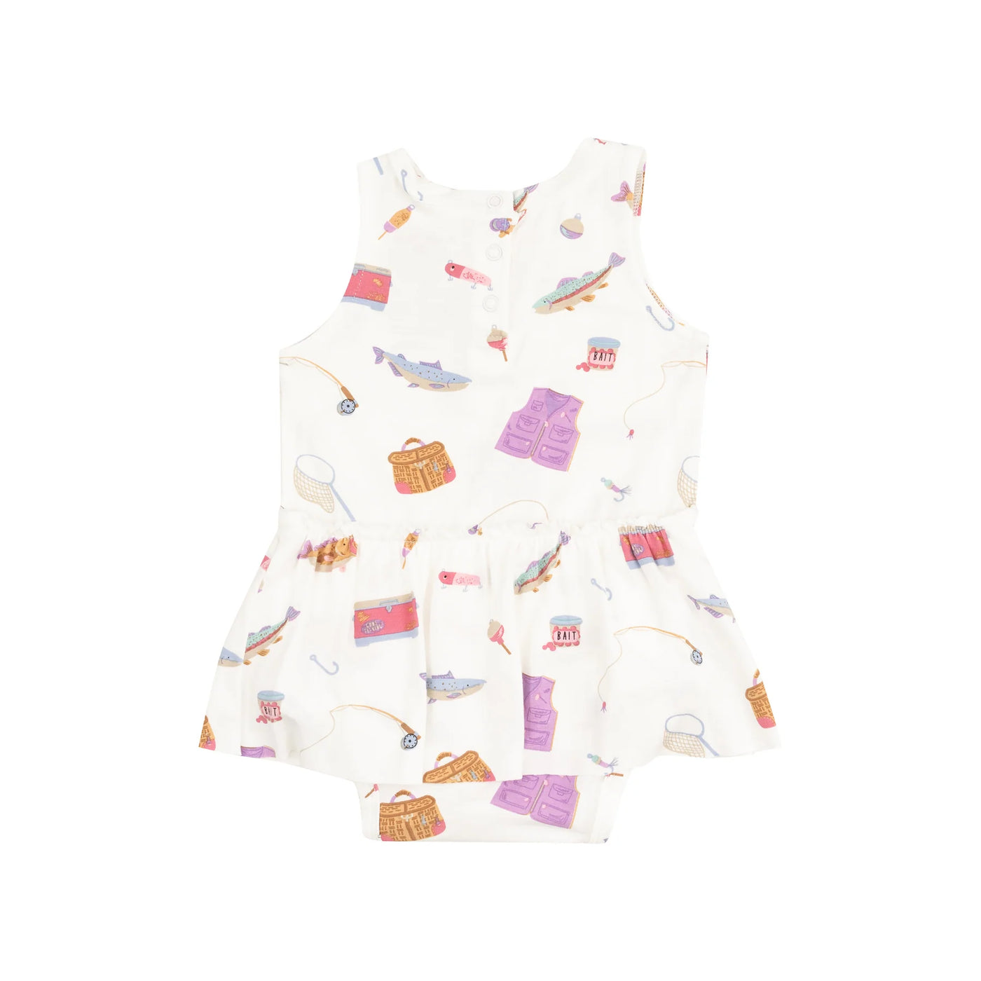 Fishing Things Bodysuit W/skirt