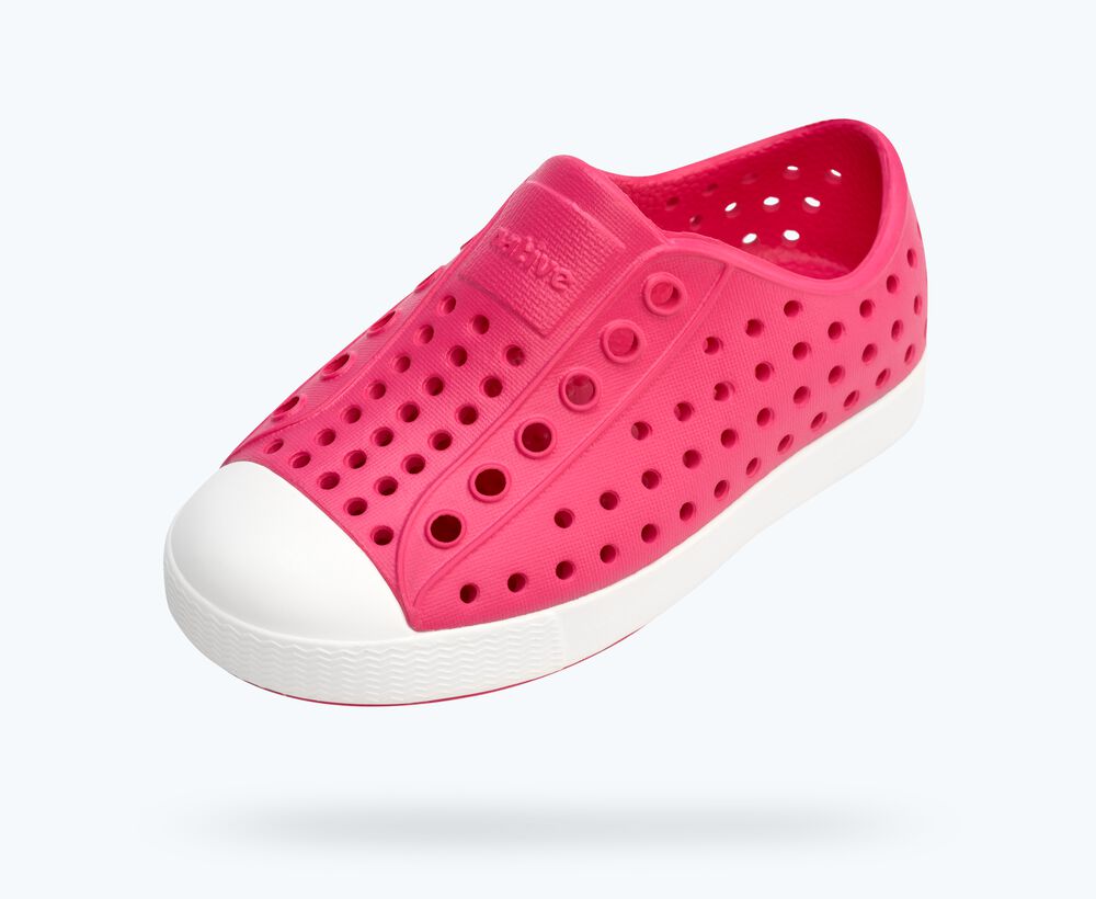 Natives Jefferson Kids - Hollywood Pink / Shell White