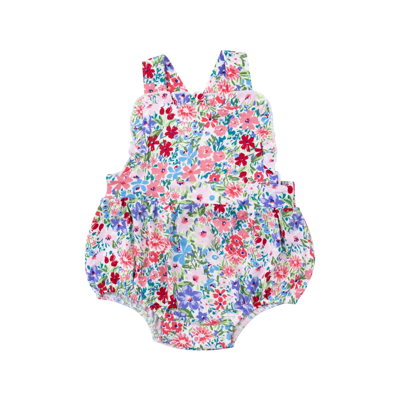 ANGEL DEAR LONDON FLORAL RUFFLE BUBBLE