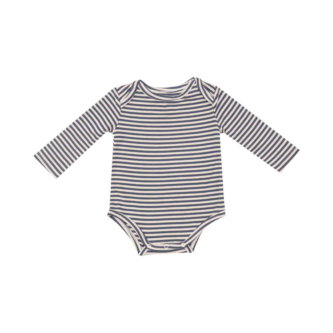 Navy & Oat Stripe - Bodysuit