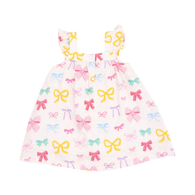 Colorful Bows Sundress & Diaper Cover