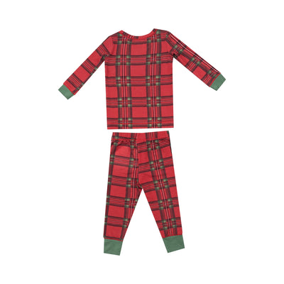 Vintage Holiday Plaid - L/s Loungewear Set