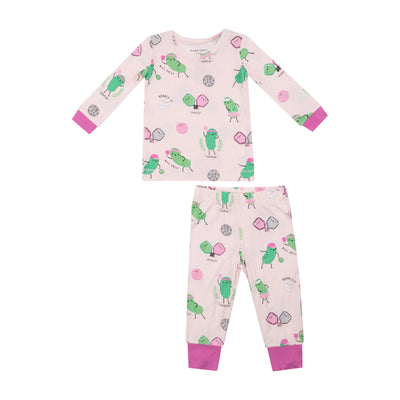 Pickleball Pink - L/S Loungewear Set