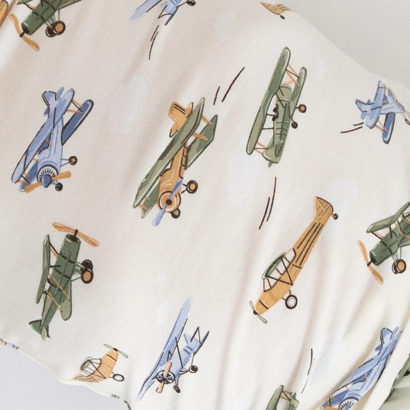 L/S Loungewear Set - Vintage Airplane