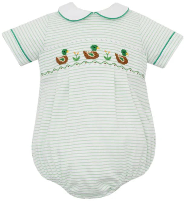 Green Mallard Duck Knit Bubble