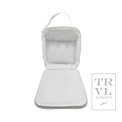 TRVL Lunch Box Insulated Lunch Bag - Pimlico Plaid Blue