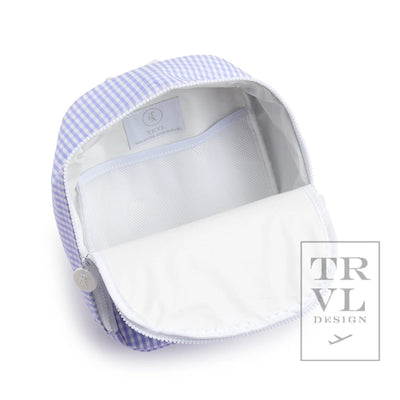 TRVL Bring It Lunch Bag - Gingham Lilac