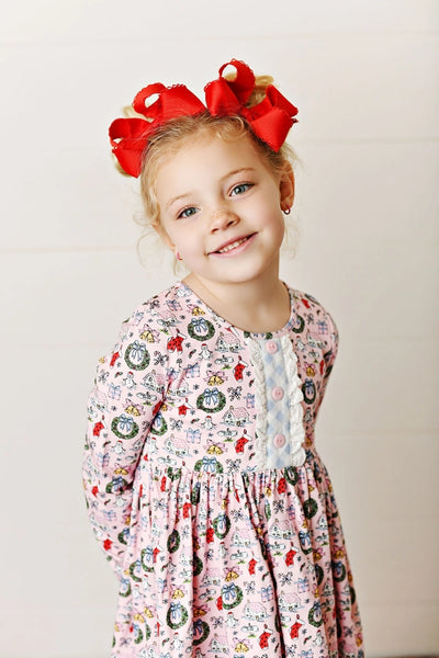 Serendipity Clothing Winter Holiday Girl Dress