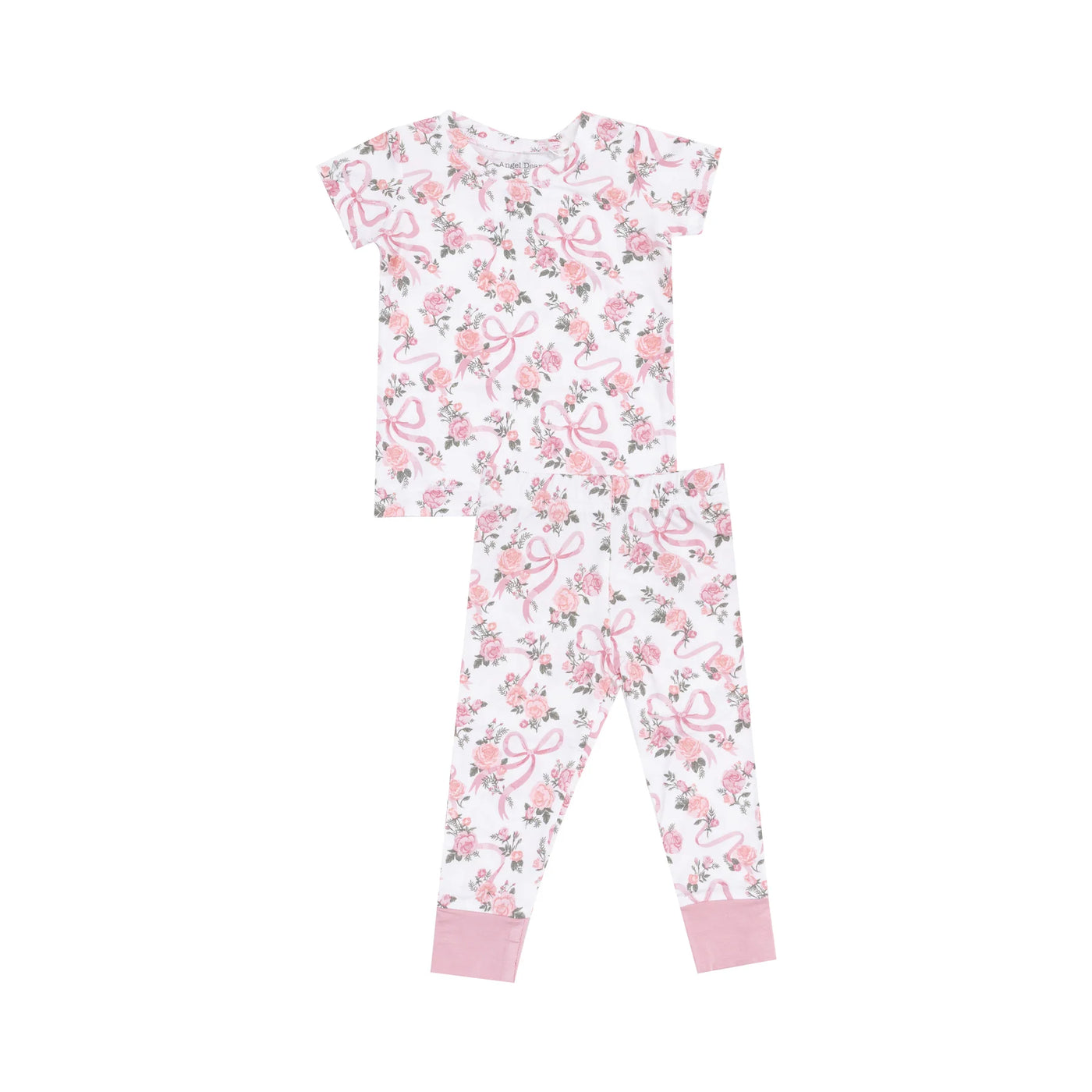 Ribbons And Flowers S/s Loungewear Set