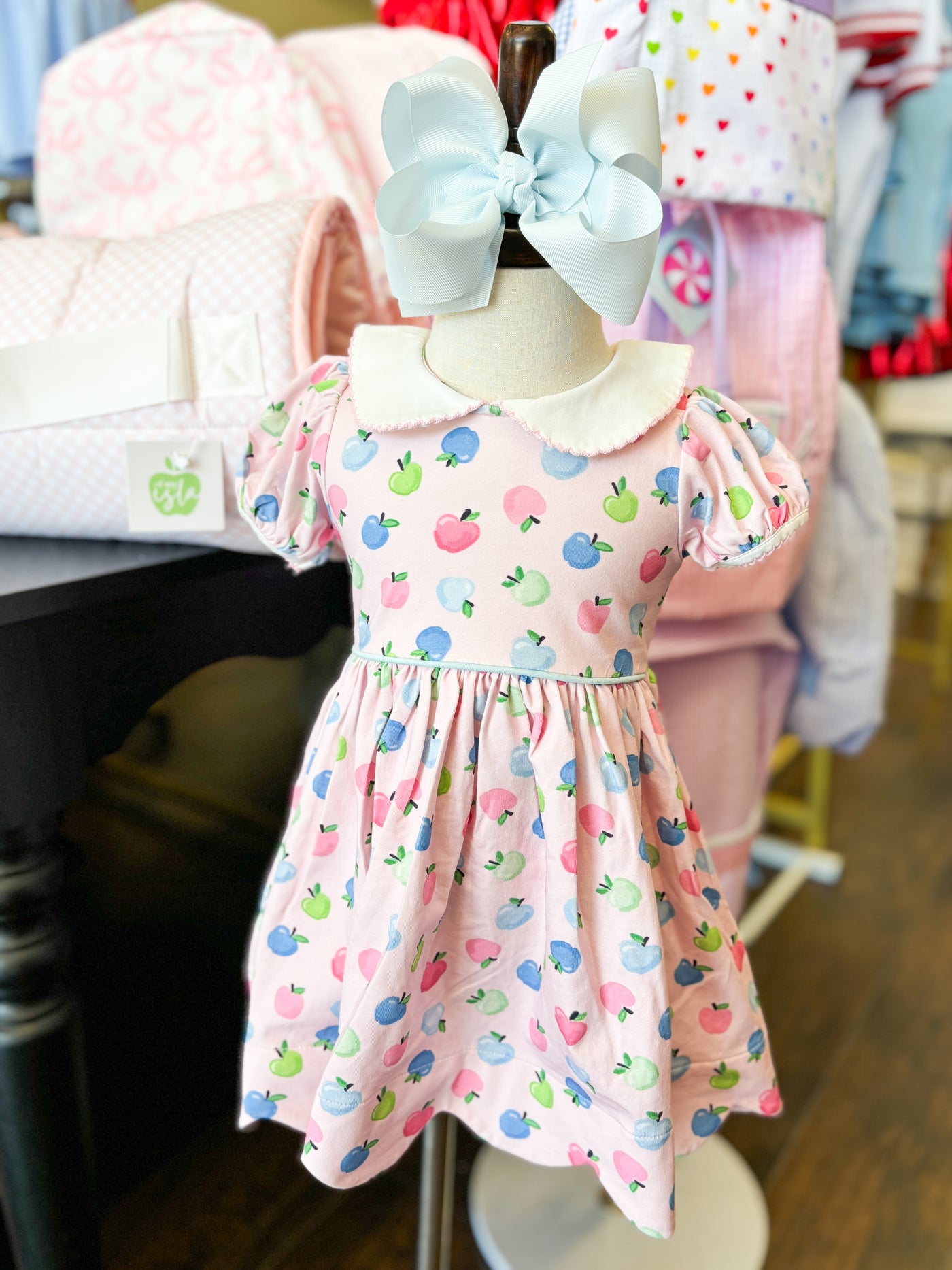 Swoon Baby Pastel Proper Scalloped Dress