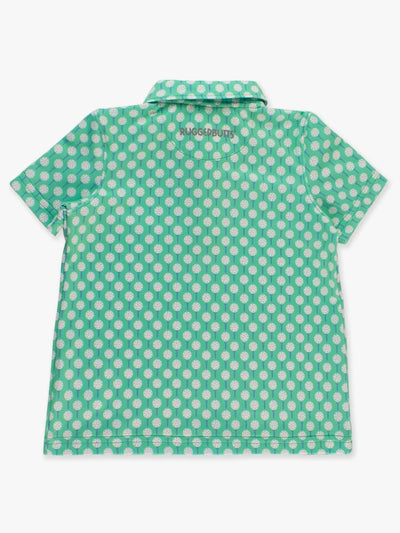 Tiny Tee Time Knit Short Sleeve Performance Polo