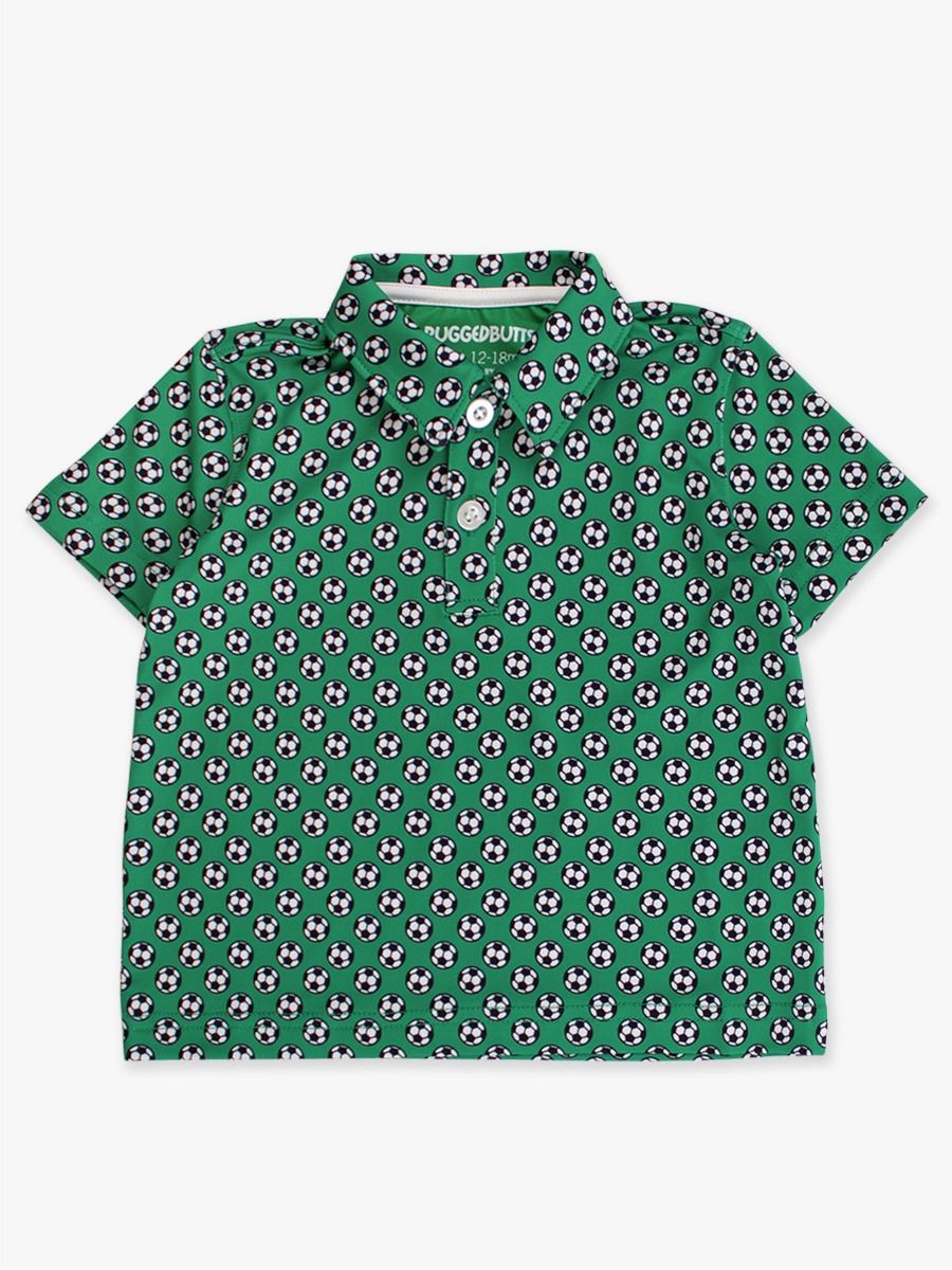 Soccer Mania Knit Short Sleeve Performance Polo