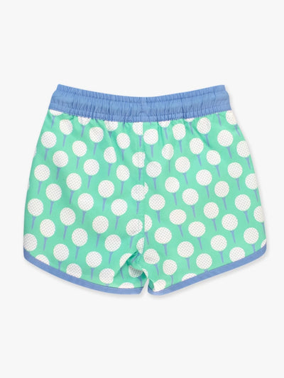 Tee Time Dolphin Hem Swim Trunks