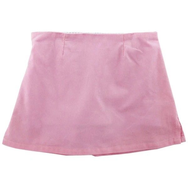 Light Pink Corduroy - Skort