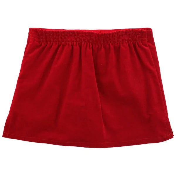 Red Corduroy - Skort