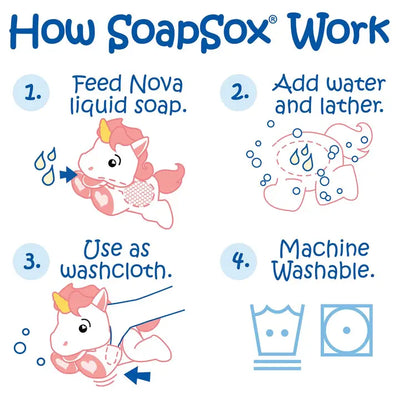 Nova the Unicorn SoapSox