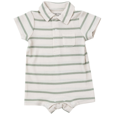 ANGEL DEAR Desert Sage + Sugar Swizzle POLO SHORTIE