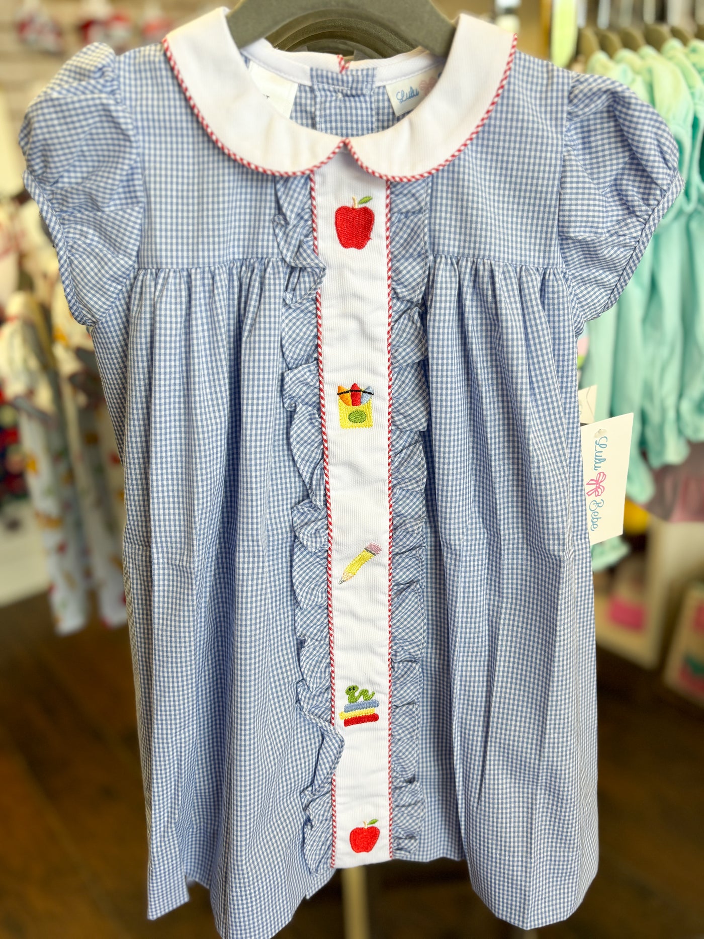 Molly Smocked Bishop Dress