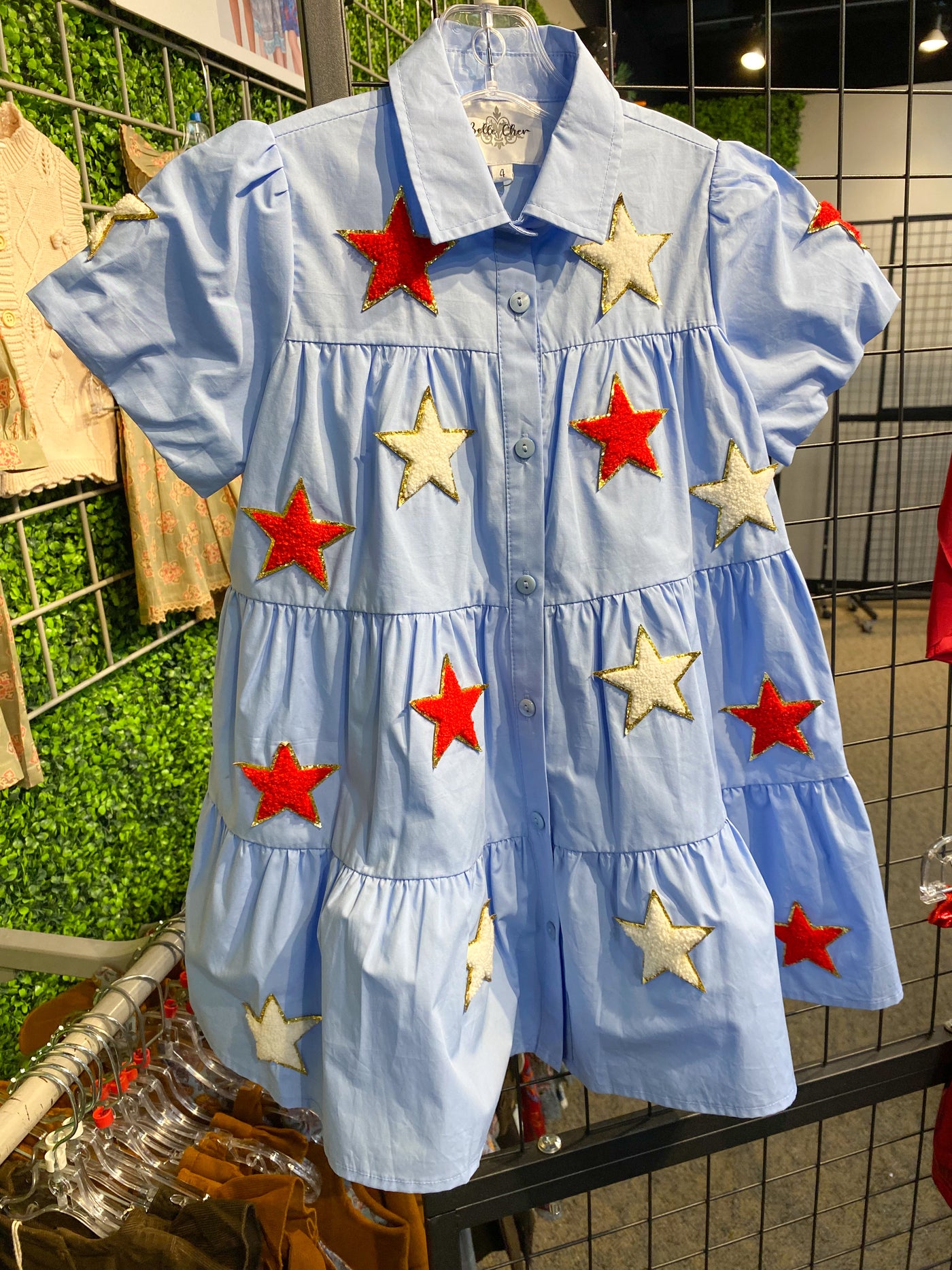 Raider Chenille Star Dress