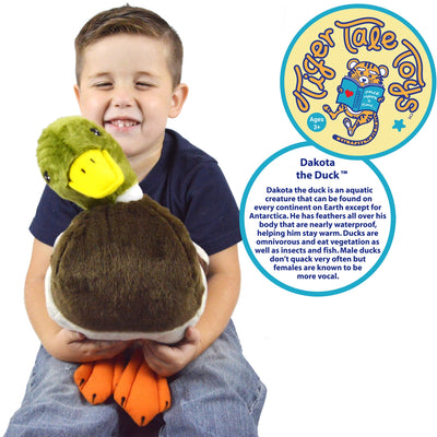 Dakota The Duck | 13 Inch Stuffed Animal Plush