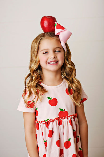 Swoon Baby Apple Pocket Embroidery Dress