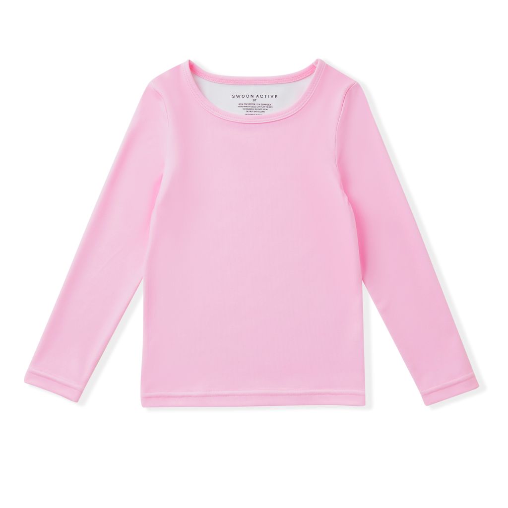 SWOON ACTIVE PINK L/S TOP