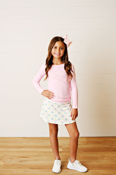 SWOON ACTIVE PINK L/S TOP