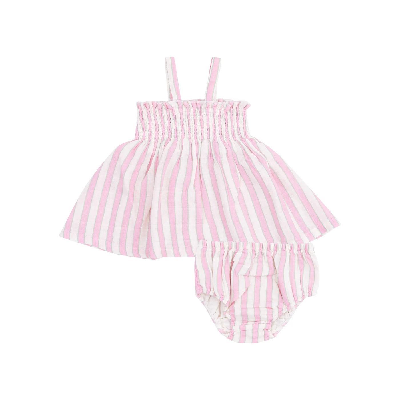 Candy Stripe Smocked Top & Bloomer
