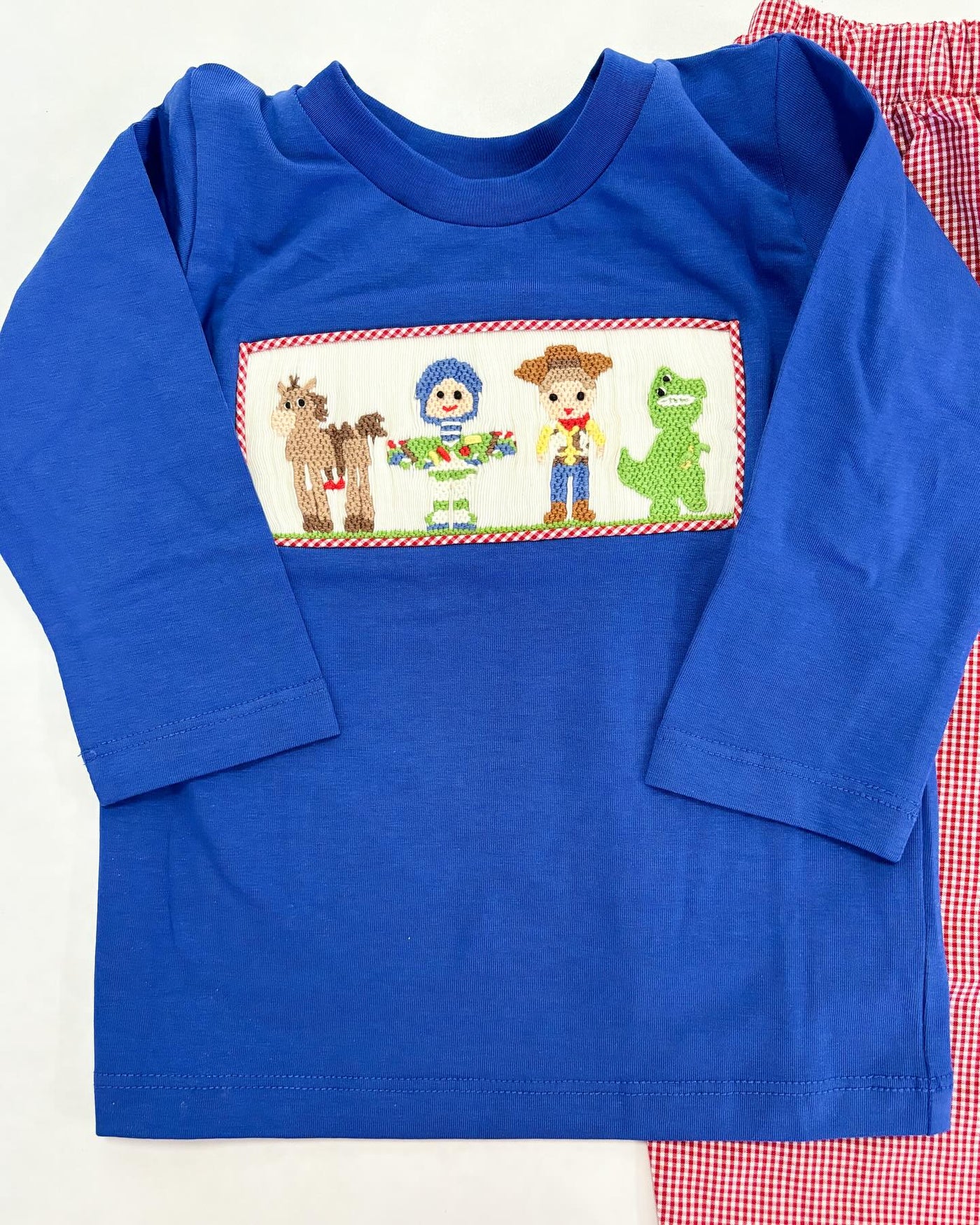 Toy Time Smocked Boys Pant Set