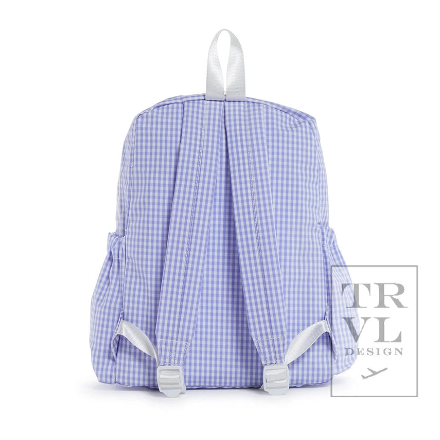 TRVL BACKPACKER - Backpack Gingham Lilac