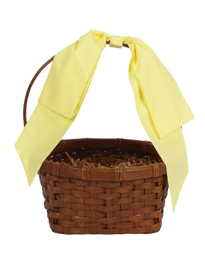 Easter Basket Bow in Yellow