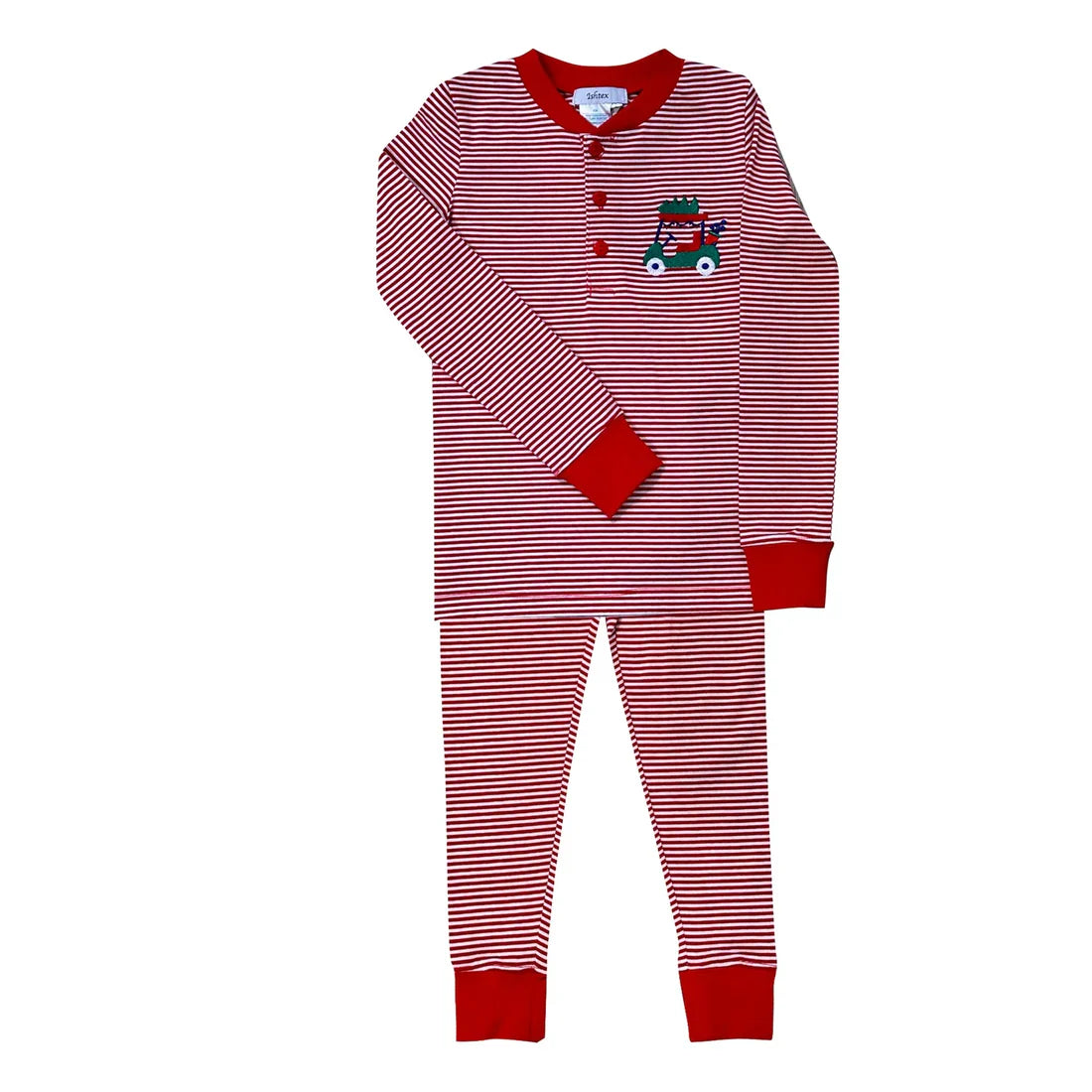 Ishtex Boys Golfing Into Holiday PJ Set