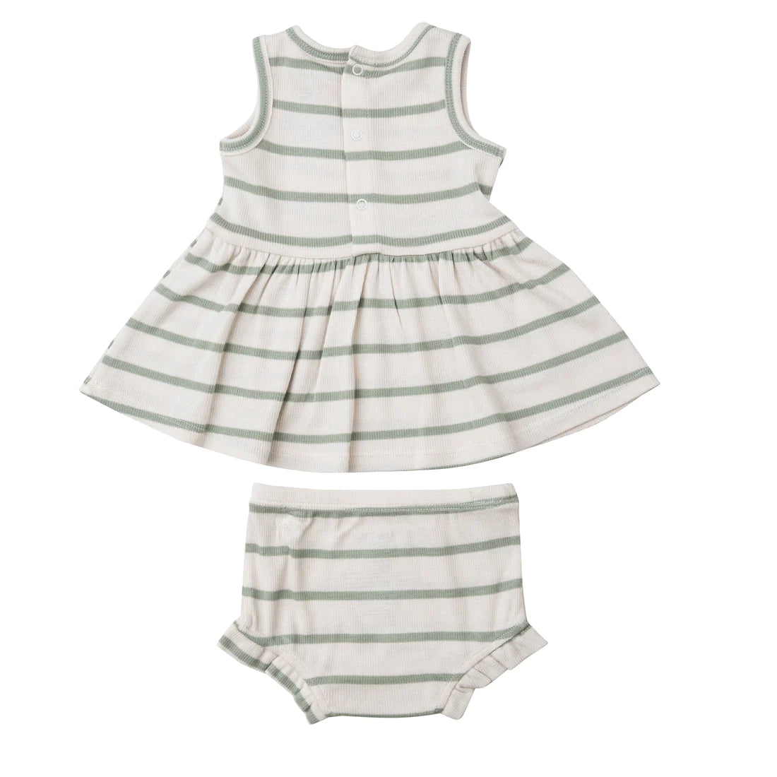 ANGEL DEAR Desert Sage + Sugar Swizzle PEPLUM TANK AND BLOOMER