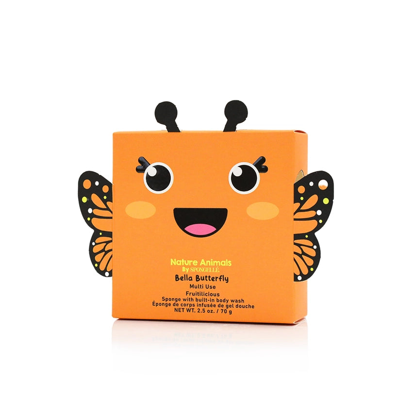 Spongellé Bella Butterfly Nature Animals Sponge