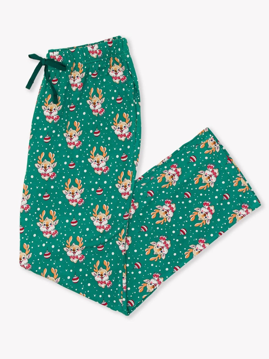 Reindeer Cheer Adult Pajama Pants